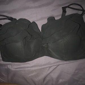 NWT** Sexy black bra with ruffles**